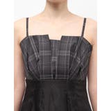 チェックシアーレイヤードキャミワンピース | MERCURYDUO | 詳細画像11