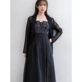 チェックシアーレイヤードキャミワンピース | MERCURYDUO | 詳細画像5