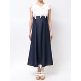 2WAYラッフルブラウスドッキングワンピース | MERCURYDUO | 詳細画像14