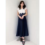 2WAYラッフルブラウスドッキングワンピース | MERCURYDUO | 詳細画像4