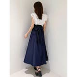 2WAYラッフルブラウスドッキングワンピース | MERCURYDUO | 詳細画像6