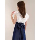 2WAYラッフルブラウスドッキングワンピース | MERCURYDUO | 詳細画像8