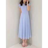 ポロ衿ラッフルニットワンピース | MERCURYDUO | 詳細画像11