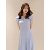 ポロ衿ラッフルニットワンピース | MERCURYDUO | 詳細画像14