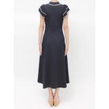 ポロ衿ラッフルニットワンピース | MERCURYDUO | 詳細画像22