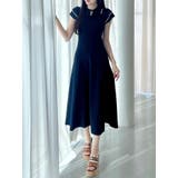 ポロ衿ラッフルニットワンピース | MERCURYDUO | 詳細画像6