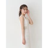 カットレースブロッキングマーメイドワンピース | MERCURYDUO | 詳細画像13