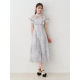 エンブロイダリーラッフルワンピース | MERCURYDUO | 詳細画像3 