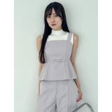 ペプラムビスチェパンツセットアップ | MERCURYDUO | 詳細画像11 