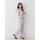 ペプラムビスチェパンツセットアップ | MERCURYDUO | 詳細画像3 