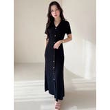 ワイドリブスキッパーニットワンピース | MERCURYDUO | 詳細画像11