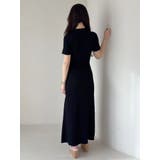 ワイドリブスキッパーニットワンピース | MERCURYDUO | 詳細画像21 