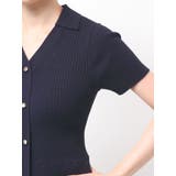 ワイドリブスキッパーニットワンピース | MERCURYDUO | 詳細画像26 