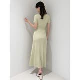 ワイドリブスキッパーニットワンピース | MERCURYDUO | 詳細画像8