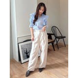 【セットアップ着用可】ラッフルシャツブラウス | MERCURYDUO | 詳細画像20 