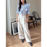 【セットアップ着用可】ラッフルシャツブラウス | MERCURYDUO | 詳細画像21 