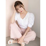 レース衿パワショルブラウス | MERCURYDUO | 詳細画像5