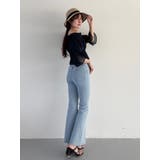 ストレッチブーツカットデニムパンツ | MERCURYDUO | 詳細画像16 