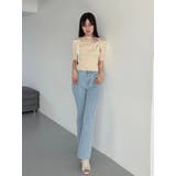 ストレッチブーツカットデニムパンツ | MERCURYDUO | 詳細画像19 