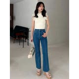 ストレッチブーツカットデニムパンツ | MERCURYDUO | 詳細画像38 