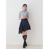 【セットアップ着用可】シャツランダムヘムミニスカート | MERCURYDUO | 詳細画像8 