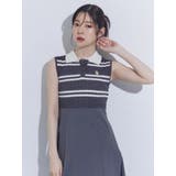 U.S. POLO ASSN.別注ケーブルノースリポロドッキングワンピース | MERCURYDUO | 詳細画像22