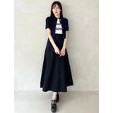 U.S. POLO ASSN.別注ケーブルノースリポロドッキングワンピース | MERCURYDUO | 詳細画像32