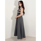 U.S. POLO ASSN.別注ケーブルノースリポロドッキングワンピース | MERCURYDUO | 詳細画像38