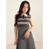 U.S. POLO ASSN.別注ケーブルノースリポロドッキングワンピース | MERCURYDUO | 詳細画像41