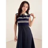 U.S. POLO ASSN.別注ケーブルノースリポロドッキングワンピース | MERCURYDUO | 詳細画像49