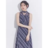 シアーチェックカッティングワンピース | MERCURYDUO | 詳細画像8 