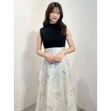 ダリアフラワードッキングノースリワンピース | MERCURYDUO | 詳細画像24 