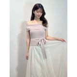 オフショルチュールドッキングニットワンピース | MERCURYDUO | 詳細画像26 