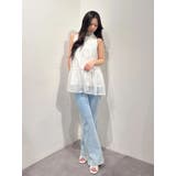 マルチWAYアメスリペプラムティアードブラウス | MERCURYDUO | 詳細画像19 