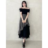 異素材使いラッフルティアードスカート | MERCURYDUO | 詳細画像11 