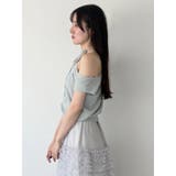 ワンショルダーチョーカーニット | MERCURYDUO | 詳細画像8 