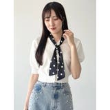 スカーフ付きトップス | MERCURYDUO | 詳細画像9 