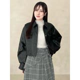 フェイクレザーブルゾン | MERCURYDUO | 詳細画像12 