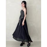 トレンチビスチェ異素材ドッキングキャミワンピース | MERCURYDUO | 詳細画像32 