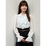 プリーツラッフルブラウス | MERCURYDUO | 詳細画像16