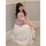ランダムフレアオーガンジースカート | MERCURYDUO | 詳細画像21 