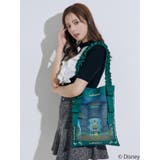【ディズニーコレクション】美女と野獣/サテンプリントトートバッグ | MERCURYDUO | 詳細画像1