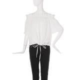 オフホワイト | ブラウジングオフショルブラウス | MURUA