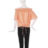 オレンジ | ブラウジングオフショルブラウス | MURUA