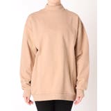 ベージュ | ハイネックスウェットプルオーバー | MURUA