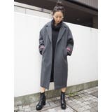 アレンジカフベルトチェスターコート[品番：MKSW0025403]｜MURUA 