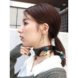グリーン | チェッカーフラッグスカーフ | MURUA