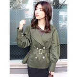 カーキ | ミドルトレンチコート | MURUA