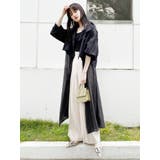 ブラック | 3WAYレイヤードトレンチコート | MURUA