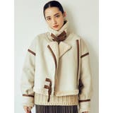ベルトフェイクムートンブルゾン | MURUA | 詳細画像8